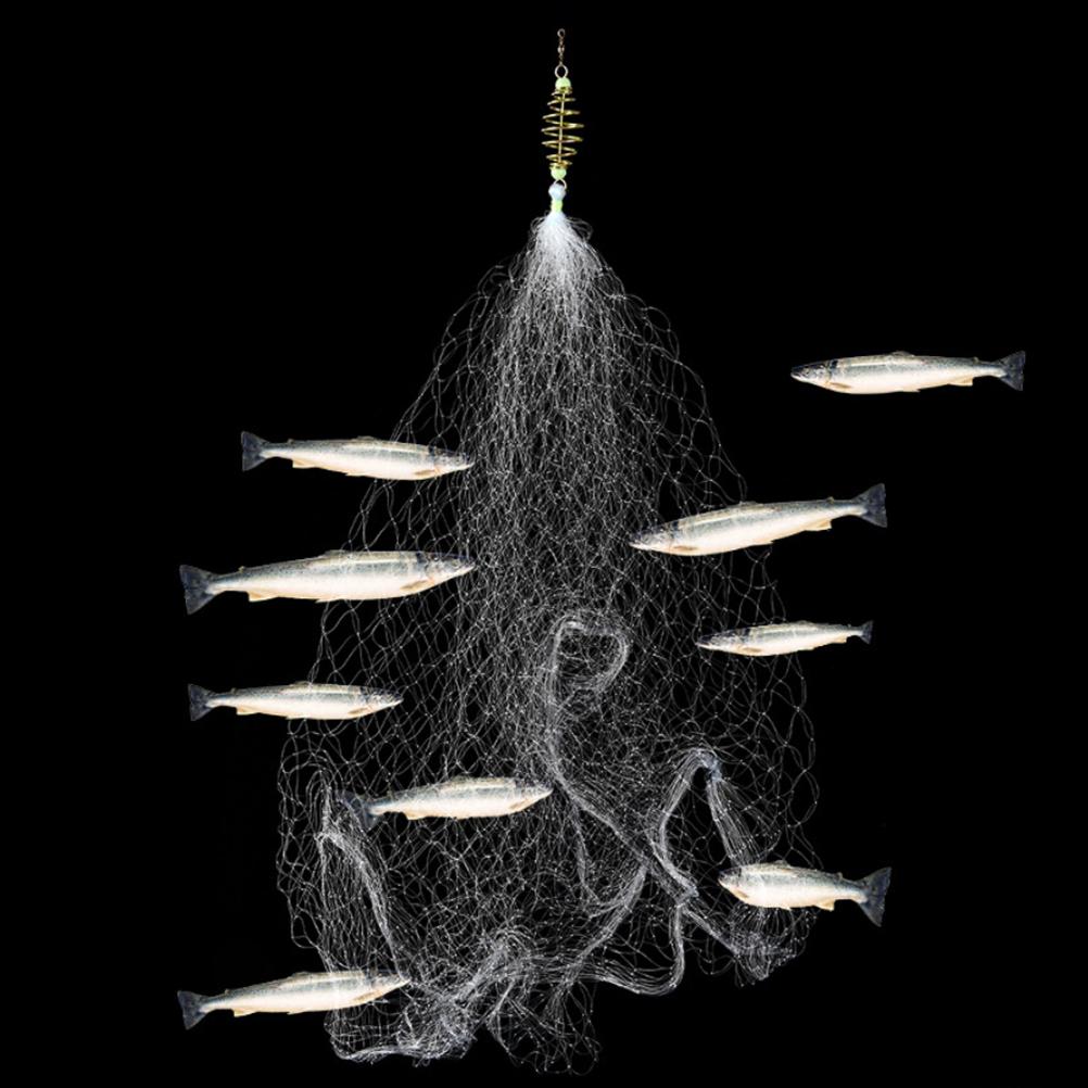 Fishing Net Fishing Net Trap Rod Cast Fishing Net Durable Fishnet Tackle Fishing Mesh Net