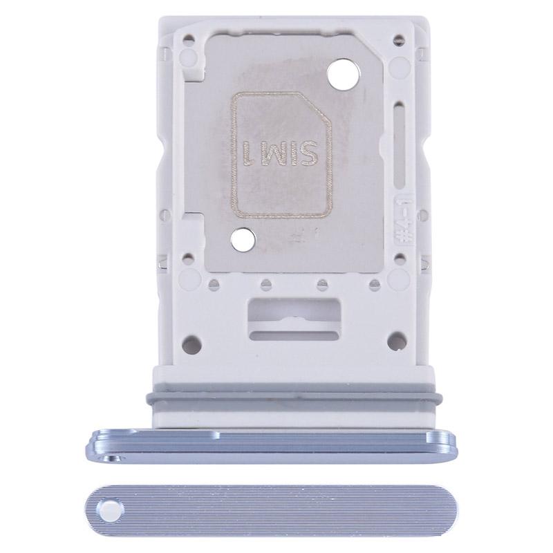 

Для Samsung Galaxy A55 5G A556 Тримач лотка для двох SIM-карт + SD-карти, запасна частина (без логотипу) Ice Blue