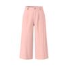 BITCED Women's Fashion Casual Solid Color Print Pants & Capris