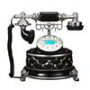 European Style Rhinestone Antique Landline Phone