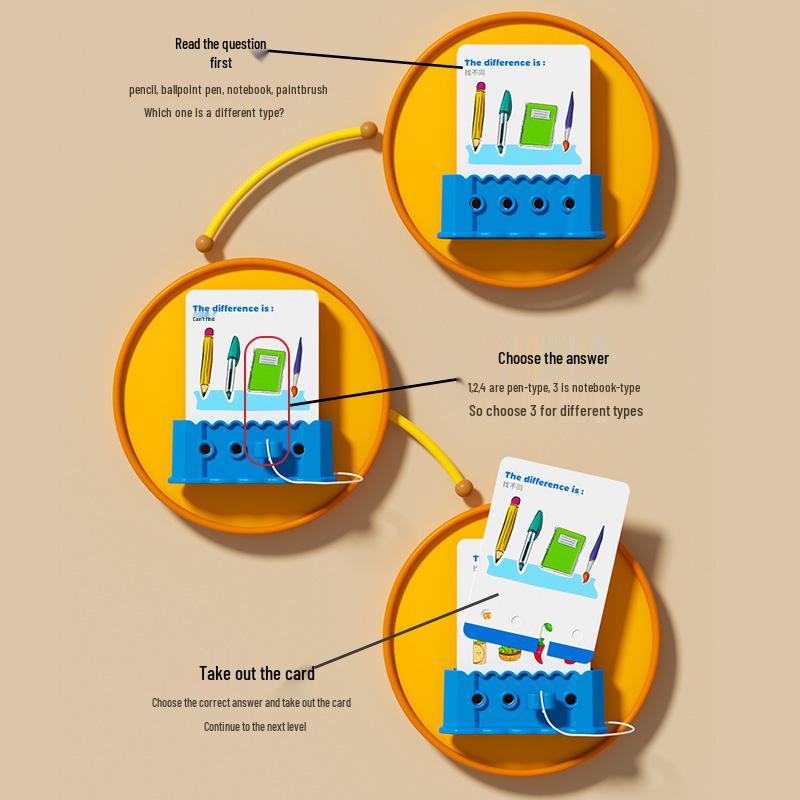 Children's Logic Puzzle Toy: Early Education & Problem-Solving Game for Developing Logical Thinking