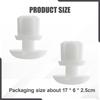 2Pcs WB03x27704 WB02x10997 Microwave Locking Button Supply Accessories Sturdy Parts Lightweight High