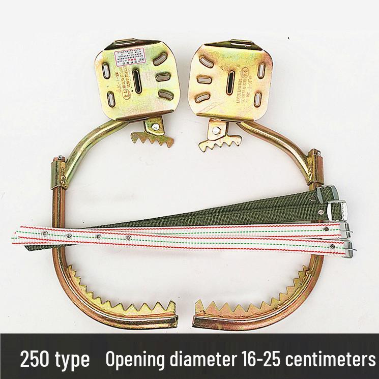 Baumkletter-Fußspitzen - Langlebige Eisen-Schuhe & Haken für Stangen
