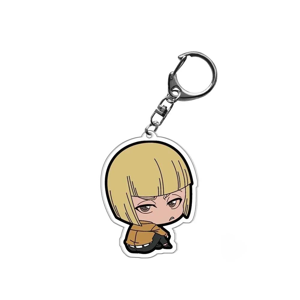Bleach Kurosaki Ichigo Kuchiki Anime Keychain Rukia Cartoon Figures Acrylic Bag Tag Cos Baji Accessories Fans  Collections