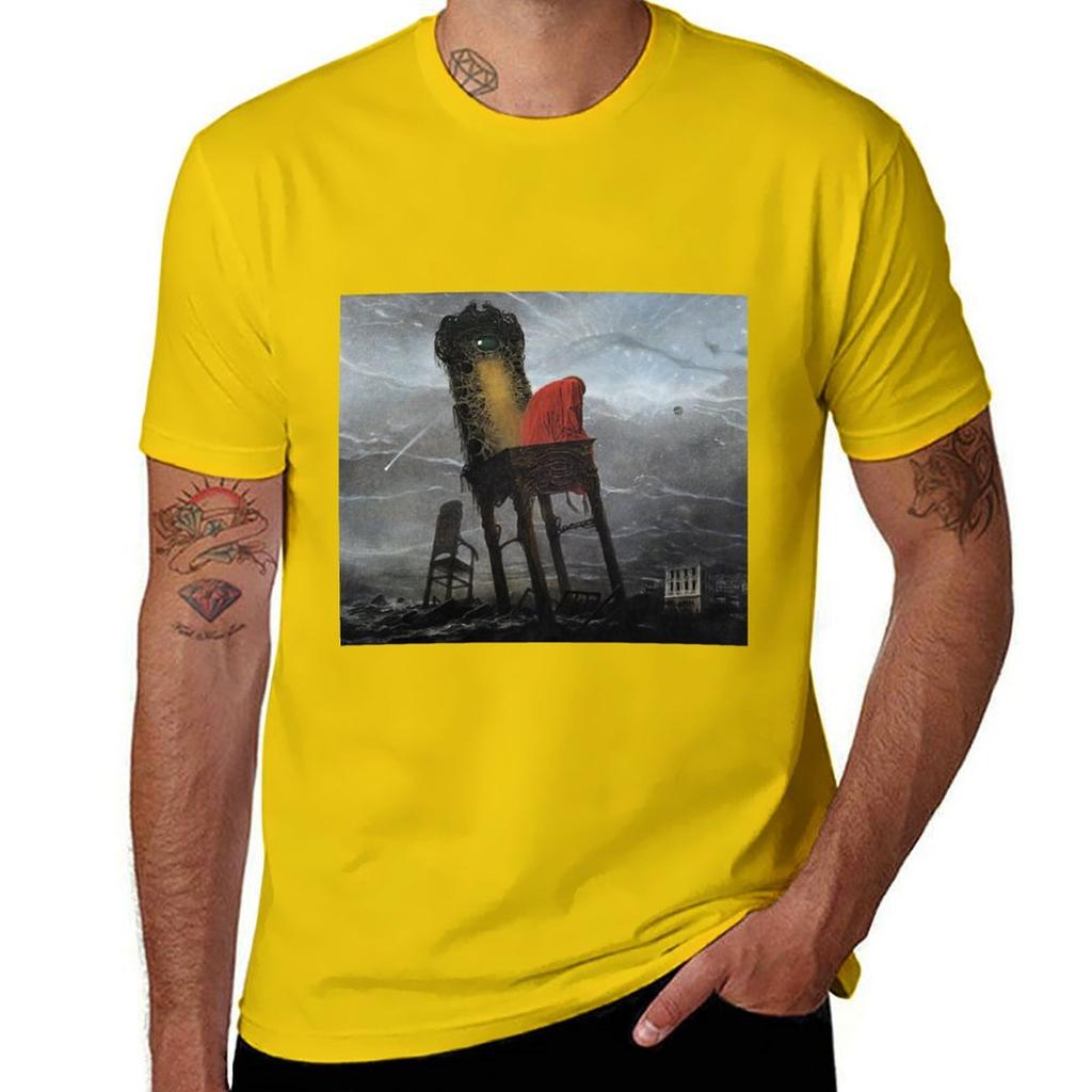 Untitled by Zdzisaw Beksiski TShirt funny shirt cotton blacks funny meme tshirts Unisex t shirts high quality