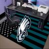 Philadelphia Eagles Rug Game Carpet, Floor Mat for Bedroom Living Room Entryway Rug, Home Decor Idea Gift for Christmas birthday