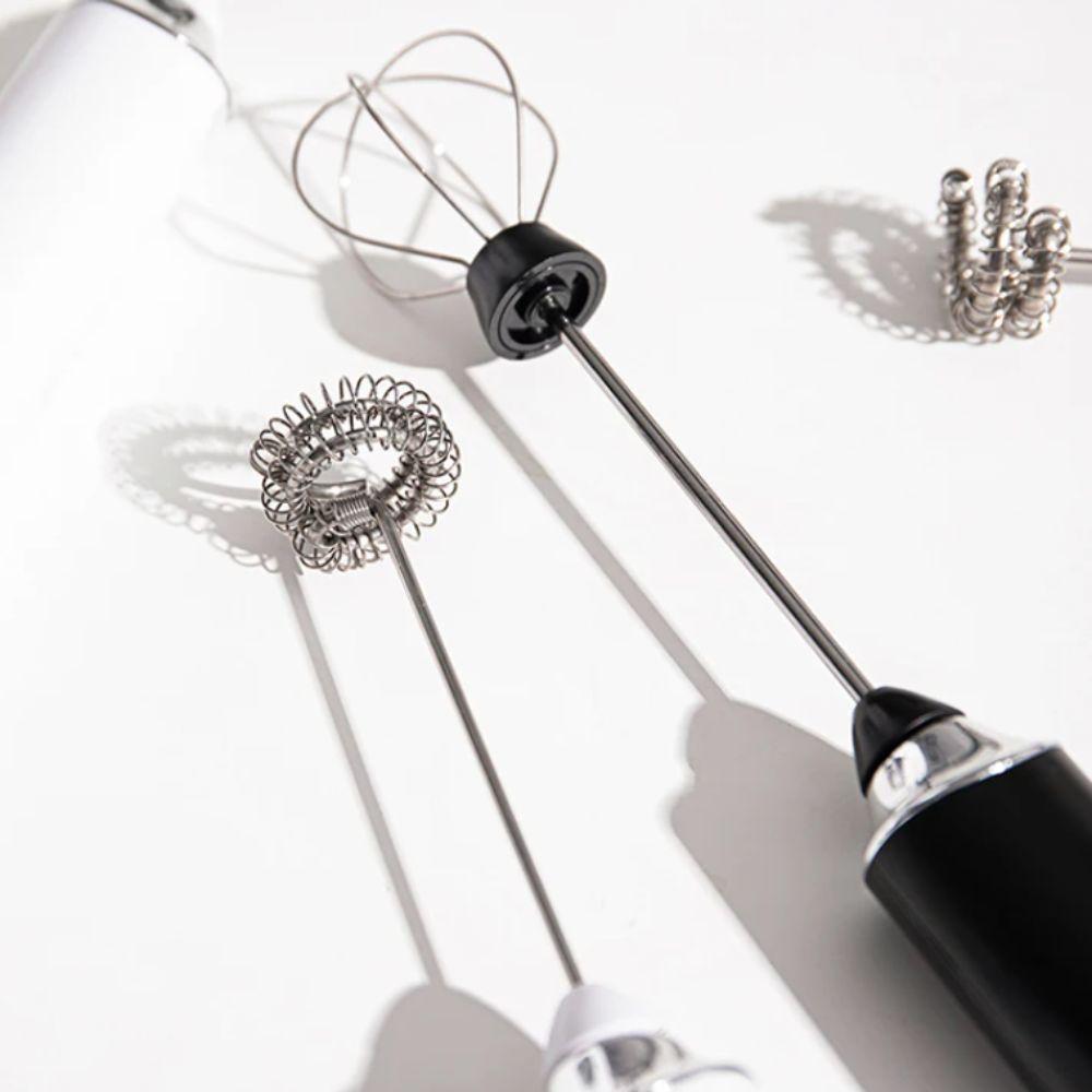 Handheld Electric Milk Frother 3 Gear Speed Foam Mixer Portable Egg Beater  Cream