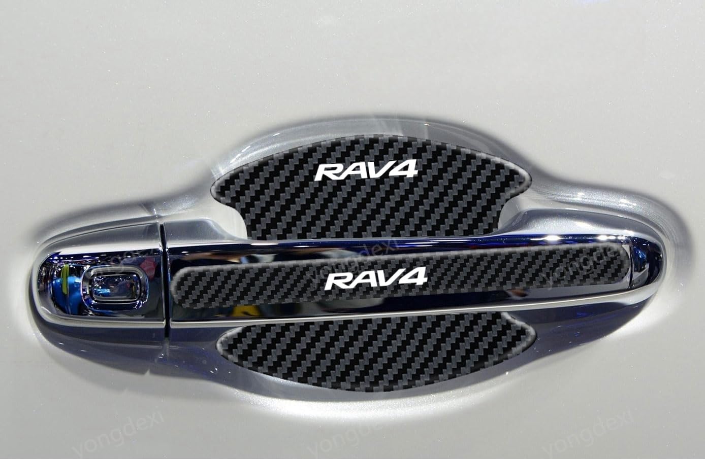 

RAV4 Toyota Ручка двери Последняя защита ручки двери Toyota Новый RAV4 PHV XA50 Совместима со всеми Углерод Царапины Истирание Покраска кузова Водонепроницаемая Высокая