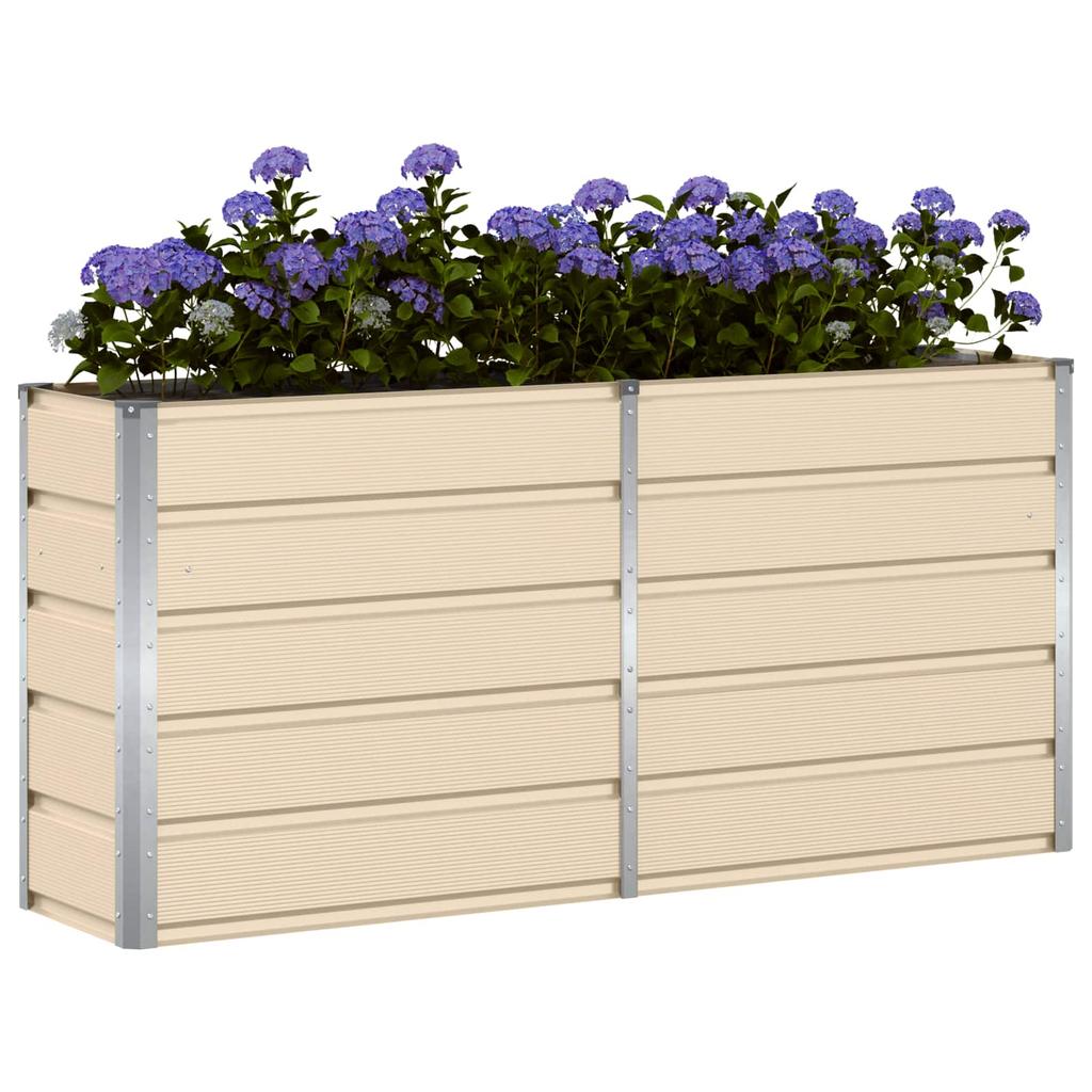 Ivory Plant Pot 160 X 40 X 75 Cm Steel