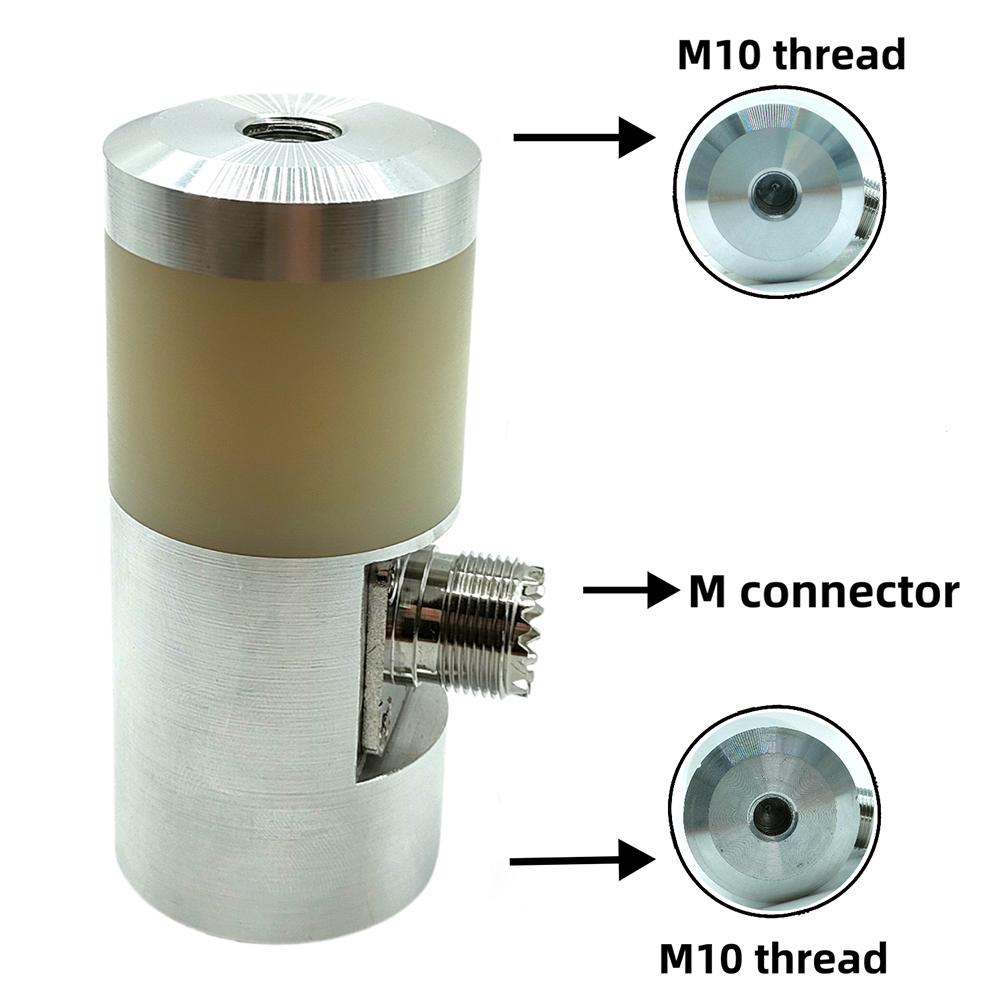 Antenna Mount M10 Thread Base 5.6m Pull Rod Compatibility Aluminum Alloy Material Enhanced Ground Grid Outdoor Antenna Setup