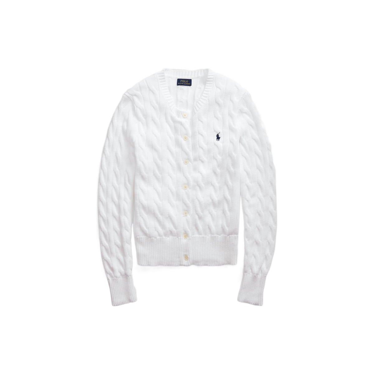 

Polo Ralph Lauren SS22 Cable Knit Sweater Women sweater White WMPOSWEN6820272-100 XS