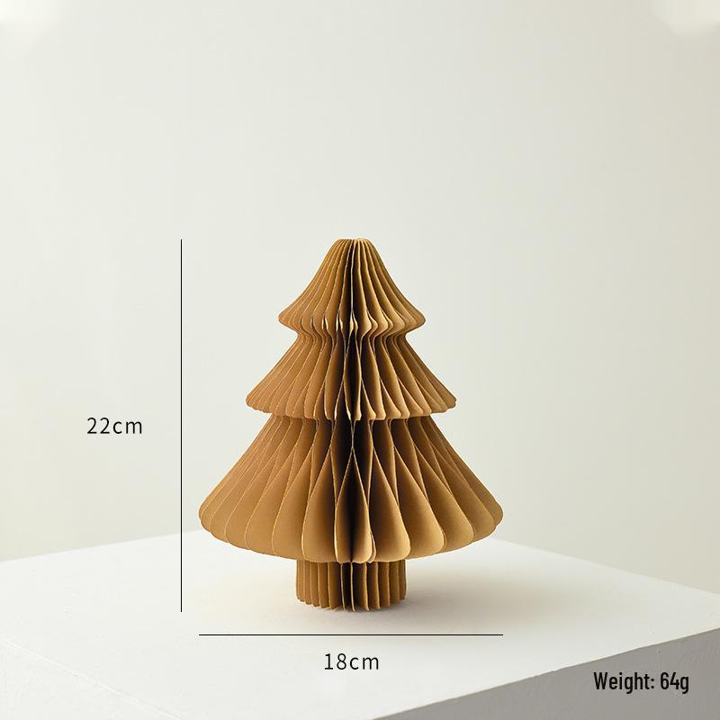 

Креативні міні-стільникові орігамі ялинкові прикраси для домашнього декору