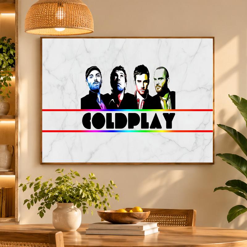 5D Diamond Painting Coldplay DIY Full Drill Diamond Art Kit Home Decoration