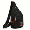 New Fashion Chest Bag Men's Business Leisure Shoulder Bag Multifunctional Outdoor Messenger Bag Men's Sling Bag