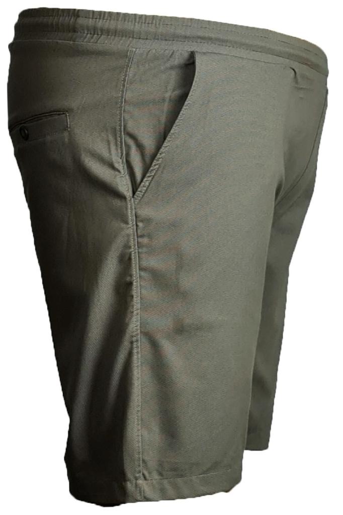 Men's Plus Size Plus Size Shorts & Bermuda Plus Size Chino Short with Elastic Waist