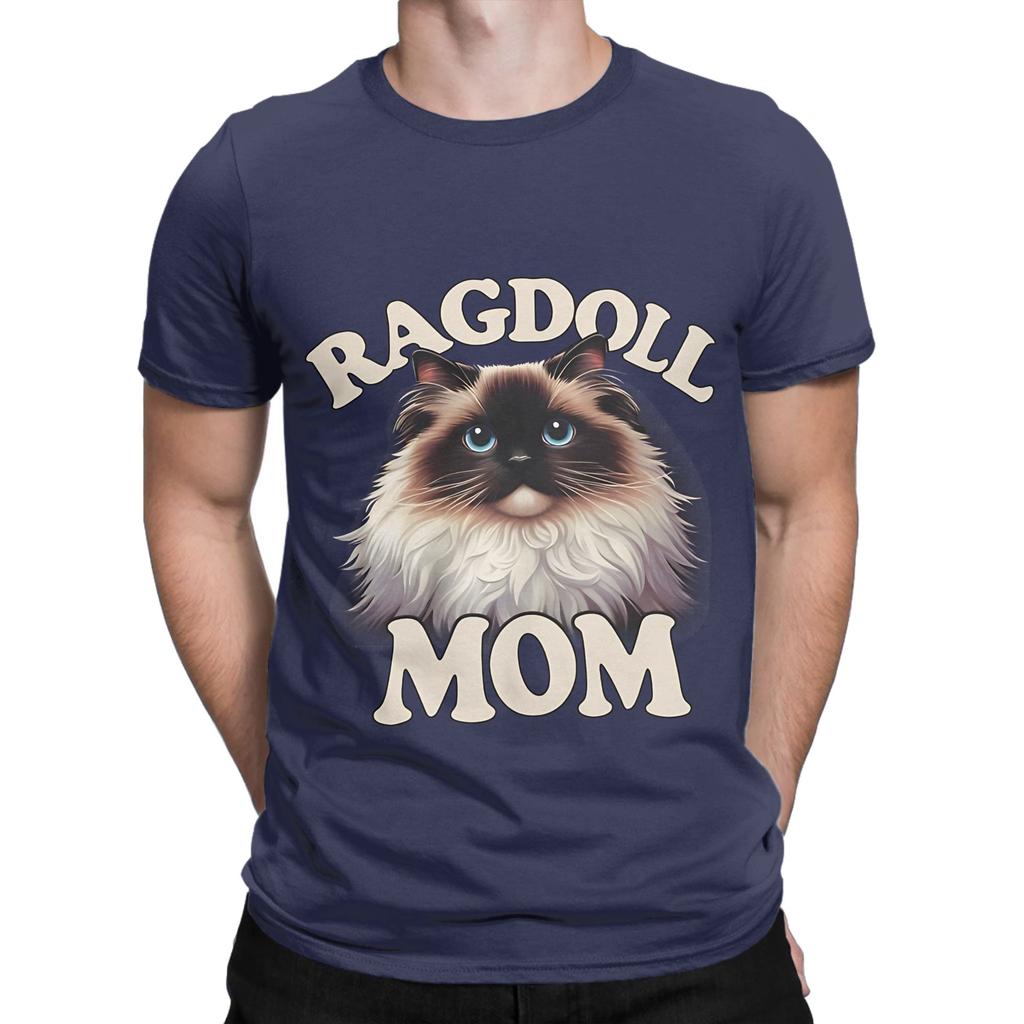 Ragdoll Shirt Ragdoll Mom Ragdoll Gift For Lover Novelty Graphic 100 Cotton TShirt Ragdoll Tops Tees For Unisex