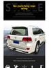 Compatible Rear Middle Roof Spoiler for 2008-2024 Toyota Land Cruiser LC200/FJ