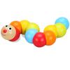 Classic World Caterpillar Rattle (cl3505) - A Colorful, Vivid Wooden Toy for Babies Aged 0-10 Months. Perfect for Half-birthday Gifts, Gifts for