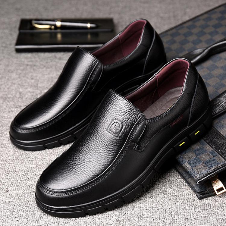 Handgefertigte Schuhe Echtleder Freizeitschuhe für Herren Flache Plateau Wanderschuhe Outdoor Schuhe Halbschuhe Atmungsaktive Sneakers