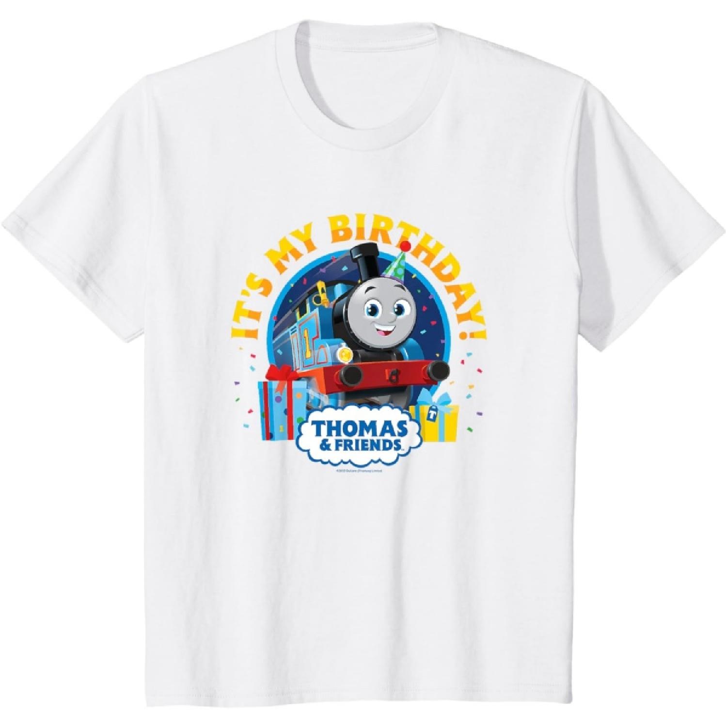 Дети Томас и Друзья - У меня День Рождения! Футболка XXXXXL белый