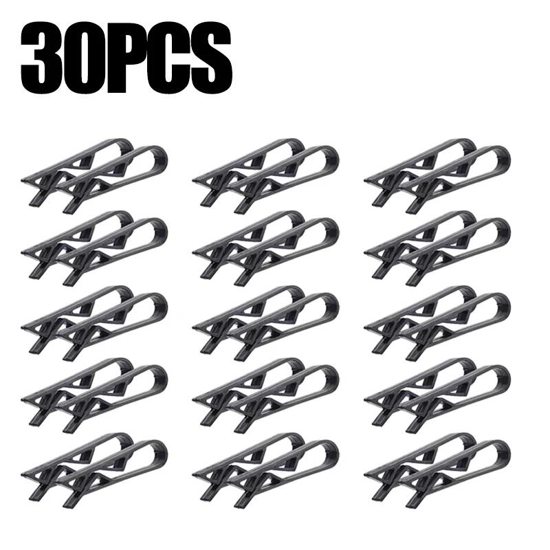 50/2Pcs Waste Bin Fixed Clip Kitchen Snack Bags Sealing Clamp Trash Garbage Bag Clips Anti-Slip Holder Household Storage Tools