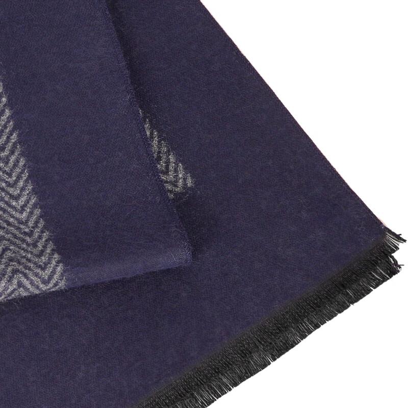 Herringbone Bamboo Fiber Scarf