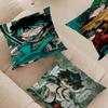 My Hero A-Academia Deku Cushion Cover Pillow Cover Decor Pillowcase Printed Cushion Case for Couch