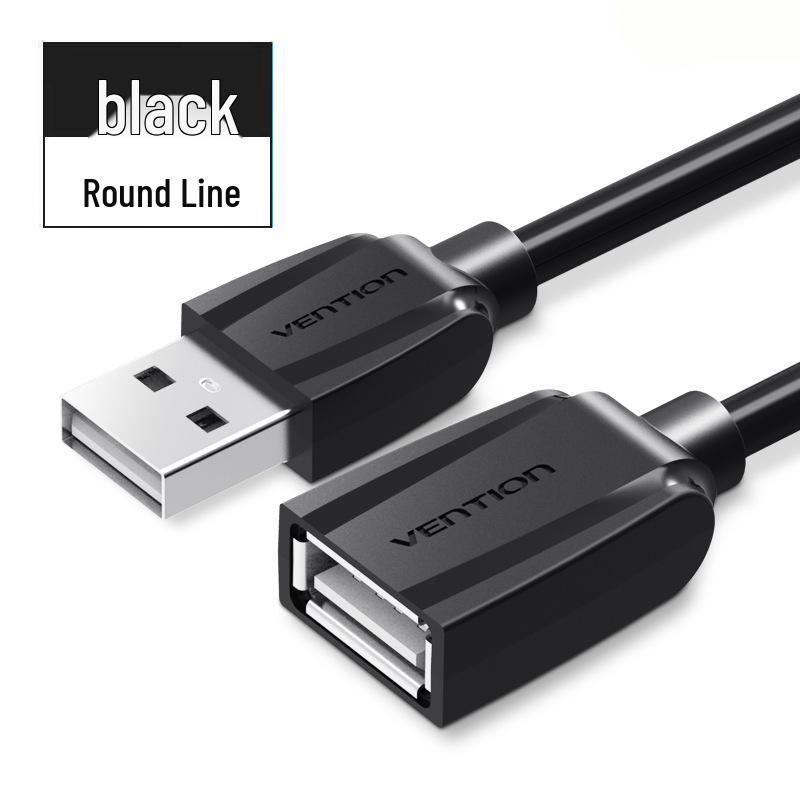 Vixun 5m USB Extension Cable - Male to Female for Flash Drives, Mice, Keyboards, Data & Charging.