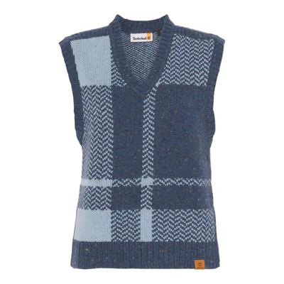 Timberland Women's Wool Blend Vest, Frozen Fjord, Size M, TB0A61SQEGV1
