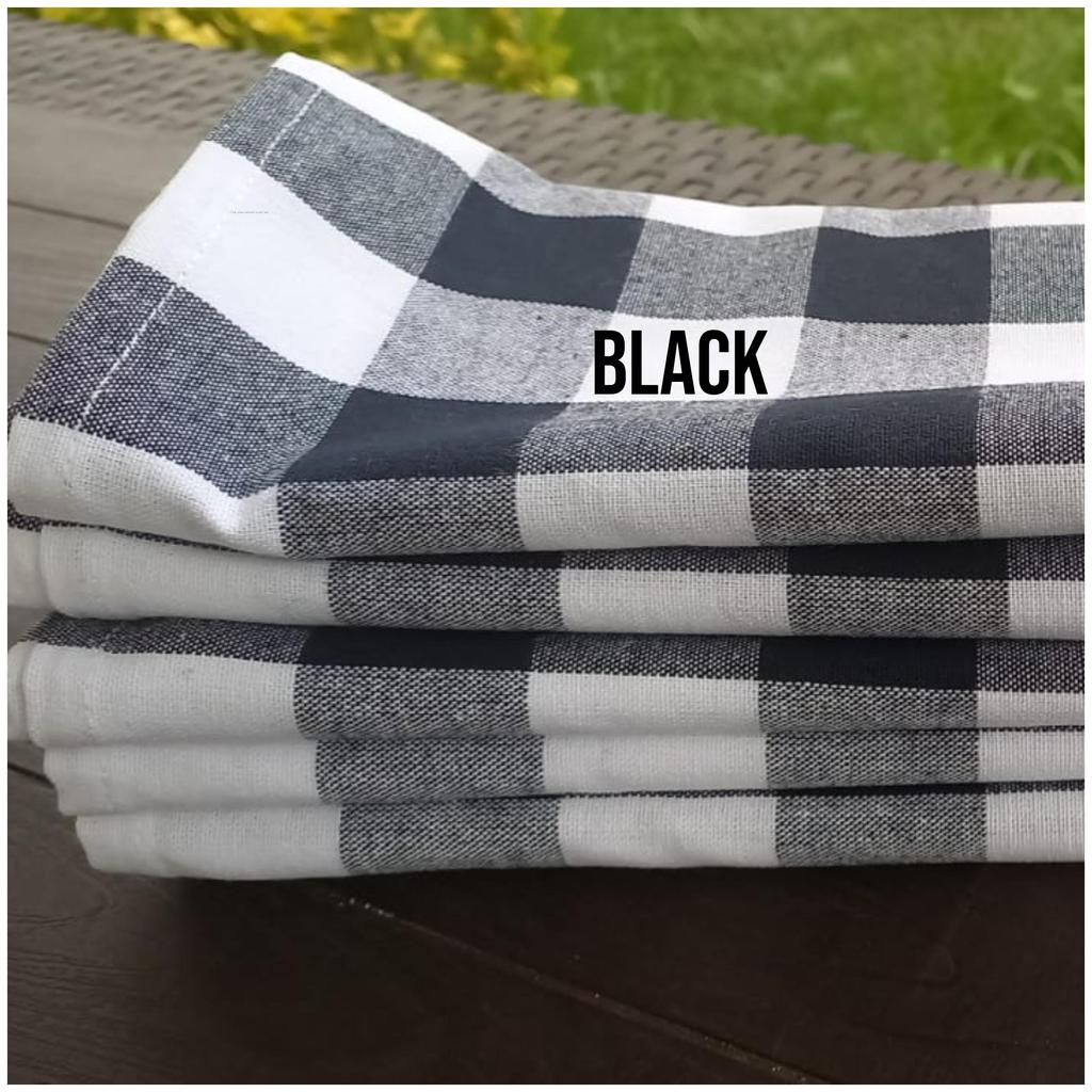 Pack 10-24 100% Cotton Quality Kitchen Cloths,Turkish Product Glass Drying Napkins, Quality Tea Towels, Multi-Purpose Serving Napkin,