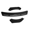 3pcs Front Bumper Lip Body Kit Universal Spoiler Wing Car Modification for Automobile