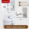 Child Safety Cabinet & Drawer Anti-Pinch Lock – No-Drill, Baby-Proof Refrigerator Lock
