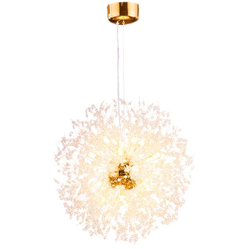Dandelion Crystal Chandelier - Modern Lighting for Bedroom, Living Room, Bar, and Clothing Store