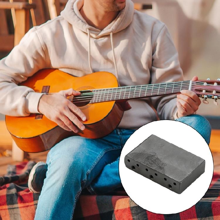 Electric Guitar Tremolo Bridge Standard Series Electric Guitar Bridge 52mm String Spacing Full Solid Metal Tremolo Block