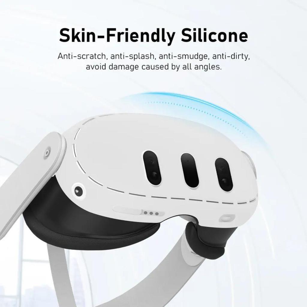 Silicone Goggle Case for Meta Quest 3 | Gray