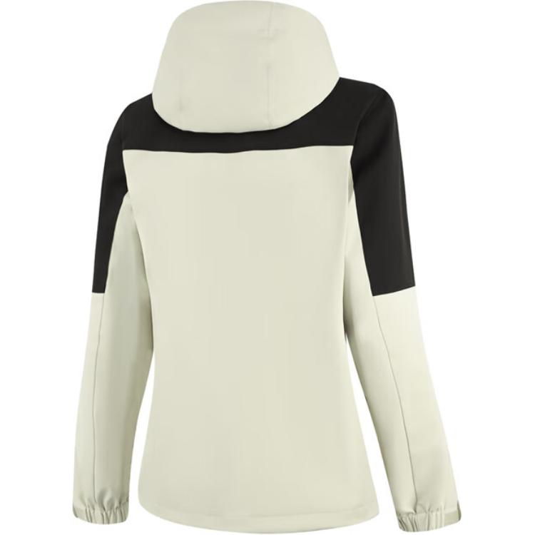 Li Ning Color Block Reißverschluss Kapuzenpullover Bequem Atmungsaktiv Lässig Windjacke Damen Oberbekleidung Keramik-Geheimnis Obsidian-Grau AFDUA14-3