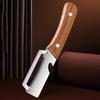 Multi-Peeler with Stainless Steel Blade & Wood Handle Bottle Opener Efficient Vegetable Fruit Peeler for Potatoes Carrots Quick Peeling Kitchen Tool