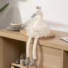 Süße Krone Dreifarbig Schwan Flamingo Puppe Stoffpuppe Plüschtier Niedliche Krone Schwan Puppe