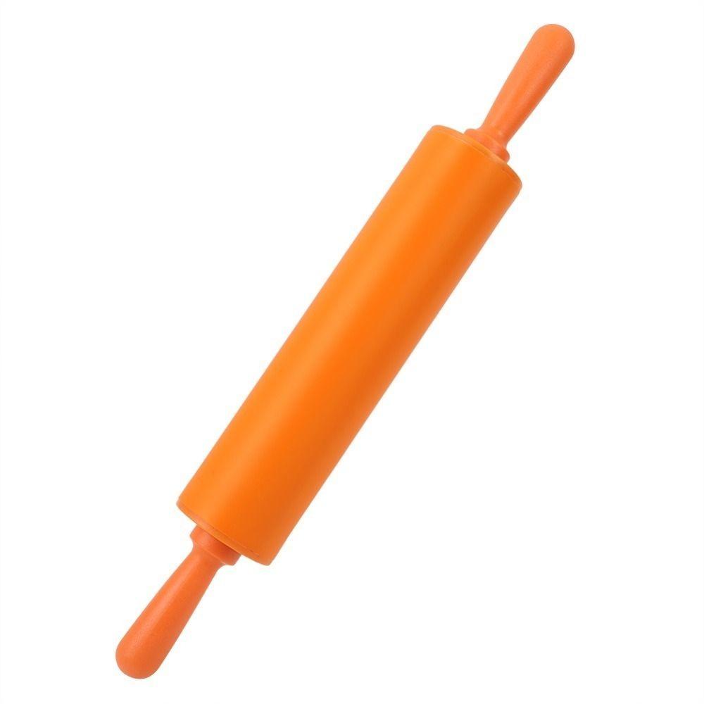 Food Grade Rolling Pins Non-Stick Cookie Dough Tool Durable Silicone Rolling Pin  Dough Preparation