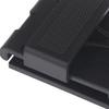 Radio Belt Clip Holder Radio Carry Holster Plastic Compact Secure Black Anti Slip For Law Enforcement Duty Belt