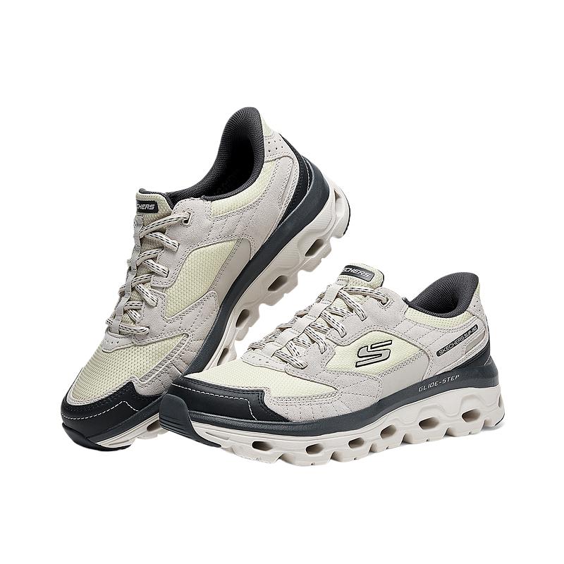 Skechers Outdoor Comfortable Fashion Versatile Durable Low-Top Outdoor Functional Shoes Men Shoes Off-White 237814-OFWT