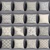 Geometric Color Pillowcase Home Decoration Pillowcase Square Pillowcase Home Office Decoration Cushion Cover