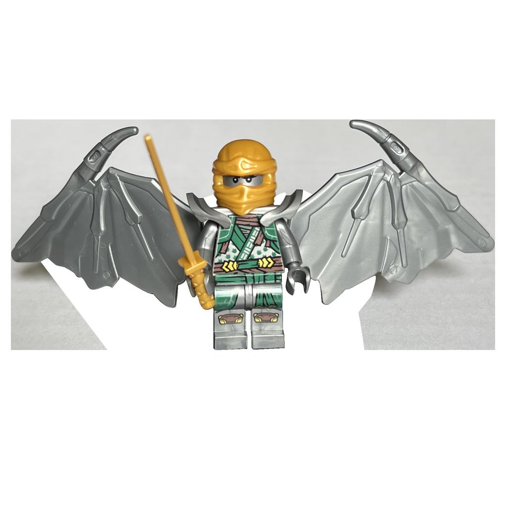 Dragon Wings Flying Ninja Building Block Doll Small Particles Mosaic Toy Bag Without Baseplate