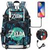 69 Game Print Teen Student Backpack Large Capacity Casual Travel Daypack for Boys and Girls