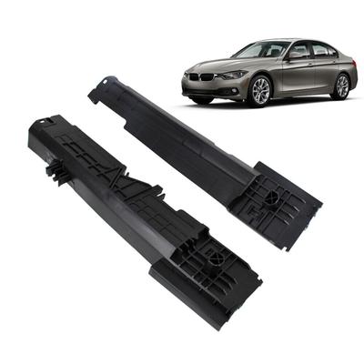2x Soporte de Radiador Derecho Izquierdo Estable Confiable Fácil Instalación Adecuado para F30 328i 335i F32 17117600536 17117600537