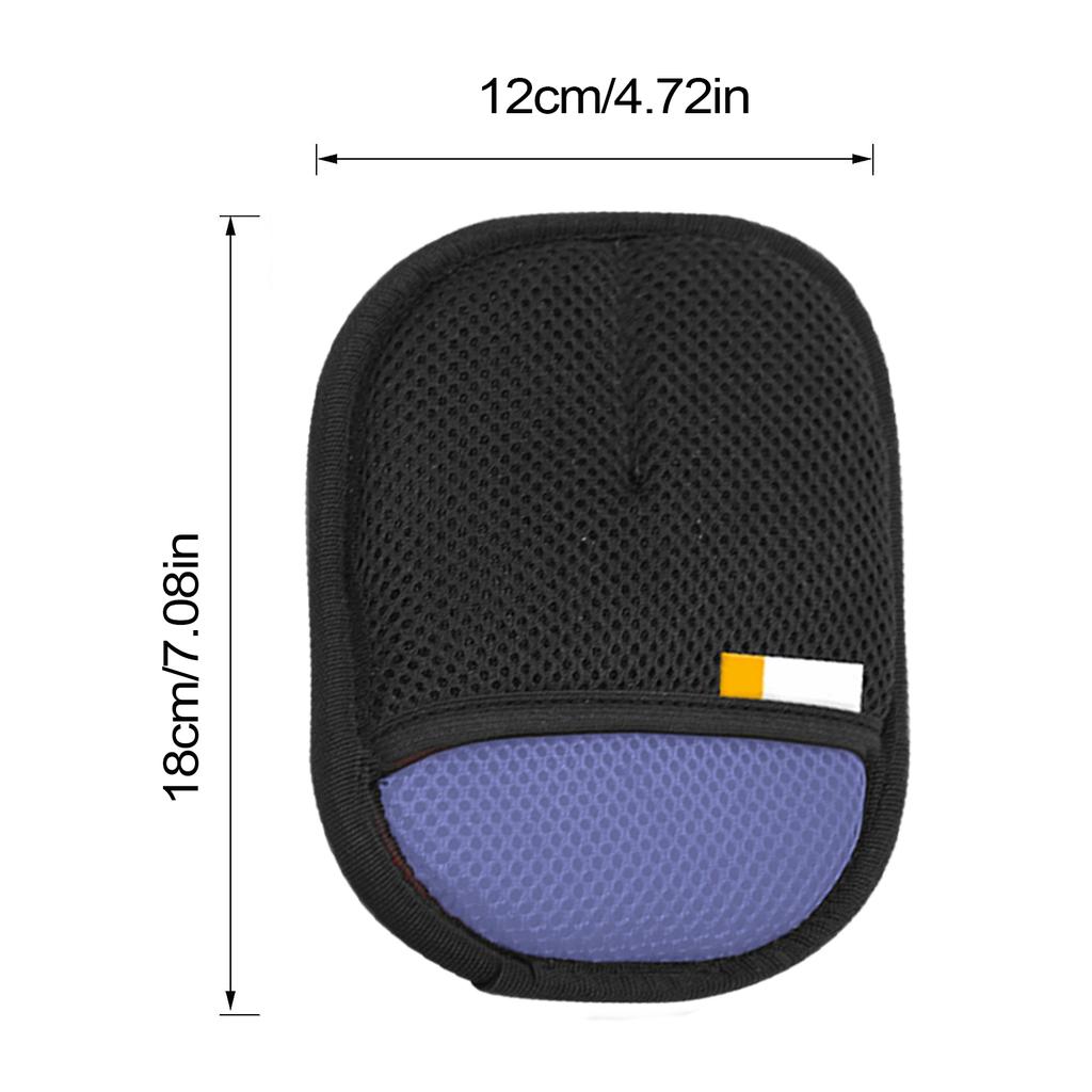 Pet Hair Removal Glove 2Pcs Pet Grooming Gloves Static Dedusting Brush Pet Hair Remover Brush Removing Dog Cat Hair From Carpet