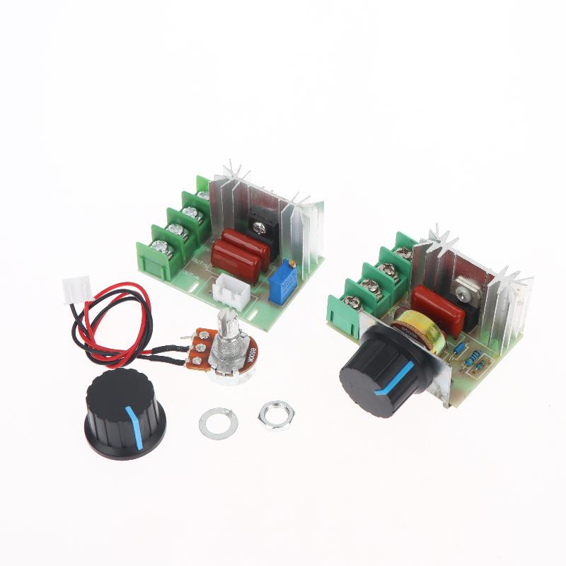 Voltage Regulator 2000 Watt Ac 50 - 220 Volt Dimmer Scr Power Regulator Motor Speed Controller Home Improvement Regulators 2000