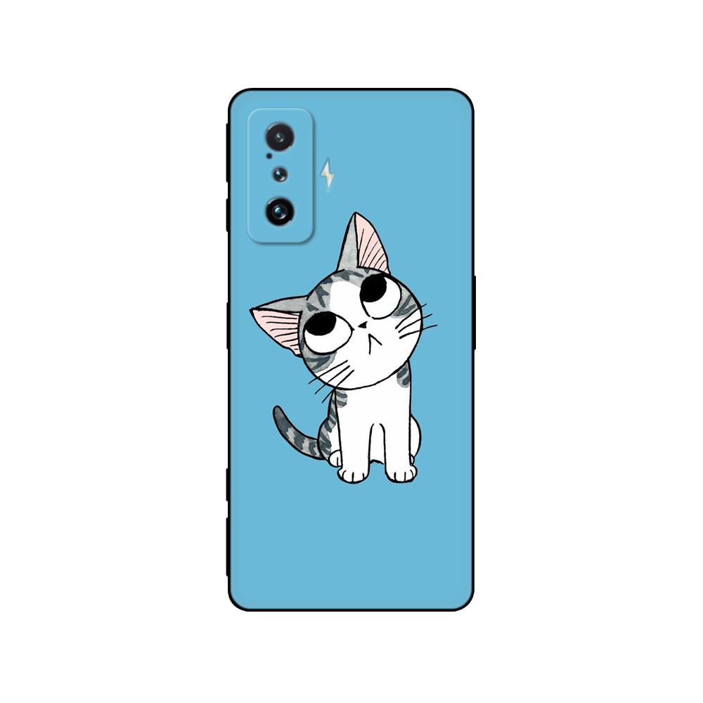 For Poco F4 GT Case Back Cover For Xiaomi POCO F4 GT 5G Phone Case Tpu Soft Silicone Case Protective Bag Bumper Black Tpu Case