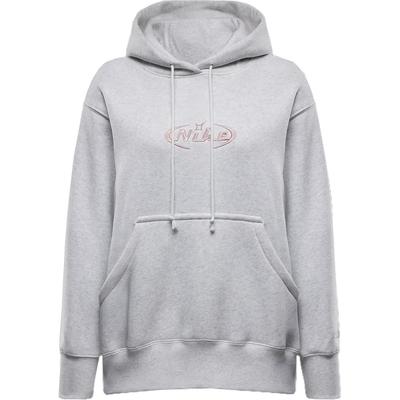 Sportswear Logo Embroidered Loose Fit Hoodie Women Hoodies Birch HQ2987-051