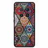 6.71" For Honor Magic8 Pro 5G Case 3D Emboss Relief Flower Black Silicone Soft Back Cover Case For Honor Magic 8 Pro Case Shells